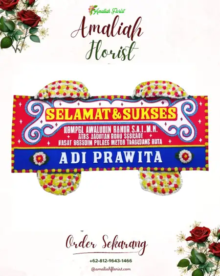 Papan Bunga Ucapan Selamat Kubang